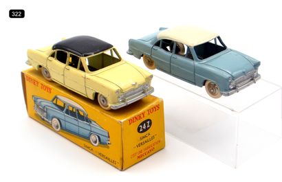null DINKY TOYS - France - Metal (2)

- # 24 Z (1956) SIMCA VERSAILLES

1st variant,...