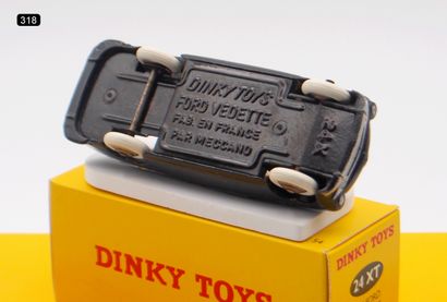 null DINKY TOYS - France - Métal (1)

- # 24 XT (1956) FORD VEDETTE 54 TAXI

Noire,...