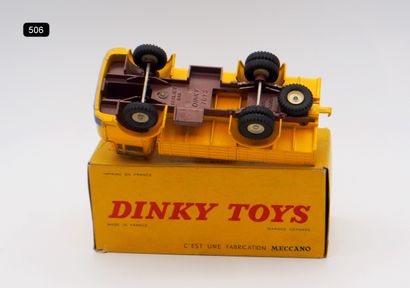 null DINKY TOYS - FRANCE - Metal (1)

# 584 BERLIET GAK COVERED

Yellow, metallic...