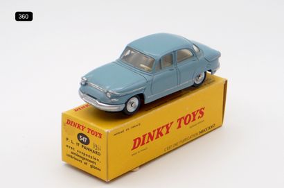  DINKY TOYS - FRANCE - Metal (1) 
RARE VERSION 
# 547 PANHARD PL 17 
Rare light blue...