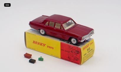  DINKY TOYS - FRANCE - Metal (1) 
# 513 OPEL ADMIRAL 
Bordeaux metallic, ivory interior....