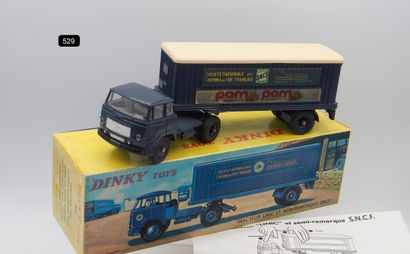 null DINKY TOYS - FRANCE - Métal (1)

# 803 TRACTEUR UNIC & SEMI-REMORQUE "SNCF"/"PAM...