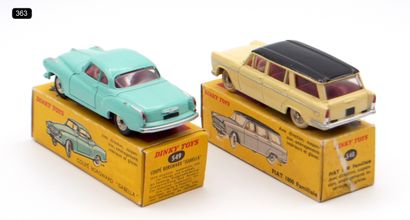  DINKY TOYS - FRANCE - Metal (2) 
# 548 FIAT 1800 WAGON 
Light yellow, black roof,...