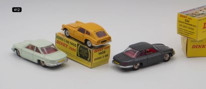 null DINKY TOYS - FRANCE - Metal (3)

- # 1408 HONDA S 800 COUPE

Golden yellow,...