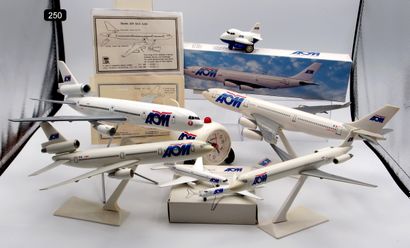 AIRCRAFT MODELS - France - 1/200th - Plastic & Metal (8) 
STRONG BATCH OF 8 PROMOTIONAL...