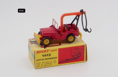 null DINKY TOYS - FRANCE - Metal (1)

# 1412 JEEP RECOVERY

Version with orange stem...