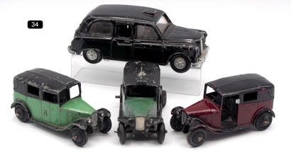 null DINKY TOYS G.-B. - 1/43th (4)

MEETING OF 4 LONDON CABS 

- # 36 G1 (RARE) London...