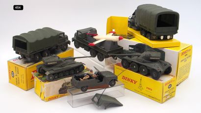 null DINKY TOYS - FRANCE - Metal (6)

Selection of 6 military vehicles. Khaki colors,...