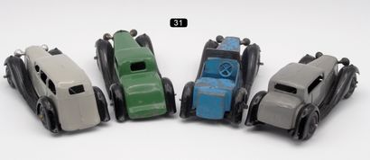 null DINKY TOYS G.-B. - 1/43th (4)

Reunion of 4 pieces of the 36 Series:

- # 36...