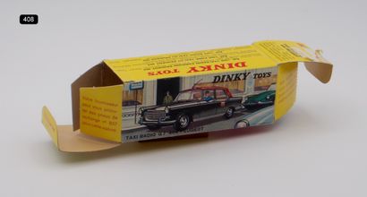 null DINKY TOYS - FRANCE - Empty box(1)

# 1400 - PEUGEOT 404 TAXI BOX (EMPTY)

Original...