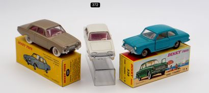 null DINKY TOYS - FRANCE - Metal (3)

- # 538 FORD TAUNUS 12 M

Turquoise blue, ivory...