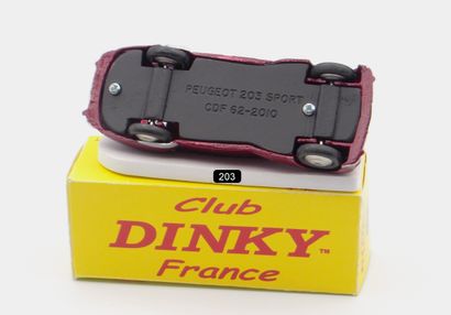 null CLUB DINKY FRANCE - 1/43e - Metal (1)

# CDF 62 - PEUGEOT 203 SPORT DARL' MAT

Power...