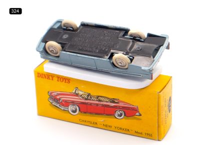  DINKY TOYS - France - Metal (2) 
- # 24 A (1958) CHRYSLER NEW YORKER 
2nd variant,...