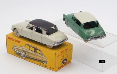 null DINKY TOYS - FRANCE - Metal (2)

# 24 C (1956) CITROEN DS 19

Bright green,...