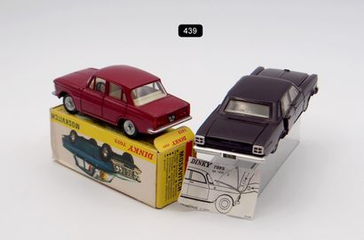  DINKY TOYS - FRANCE - Metal (2) 
# 1402 FORD GALAXIE 500 
Plum, ivory interior....