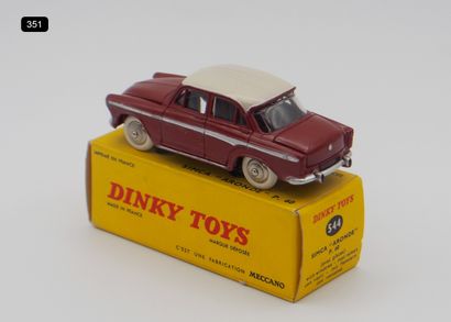 null DINKY TOYS - FRANCE - Metal (1)

- # 544 SIMCA ARONDE P 60

Version with convex...