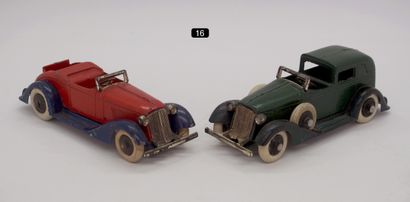 null TOOTSIETOY - USA - 1/43th - Lead (2)

- GRAHAM COUPE DE VILLE 1932 - Green,...