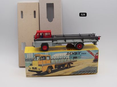  DINKY TOYS - FRANCE - Metal (1) 
# 885 SAVIEM IRON CARRIER 
Grey, red plastic cab...