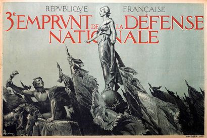 null A. LELONG. 1917 « 3ème EMPRUNT de la Défense Nationale » 1917 - Imp. DRAEGER...
