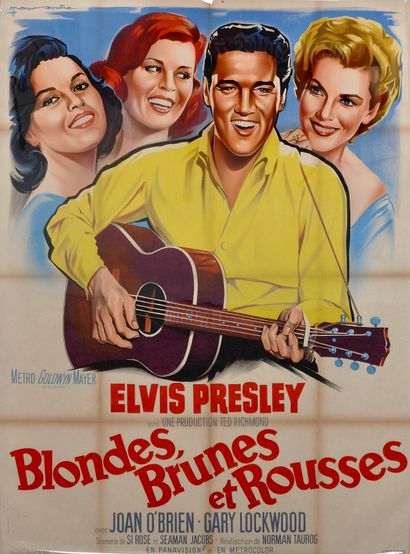 null Blondes brunes rousses / 1963

Réal : Norman Taurog

Acteurs : Elvis Presley

Metro...