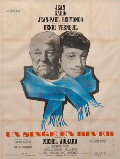null Un singe en hiver / 1962

Réal : Henri Verneuil

Acteurs : Jean Gabin, Jean-Paul...