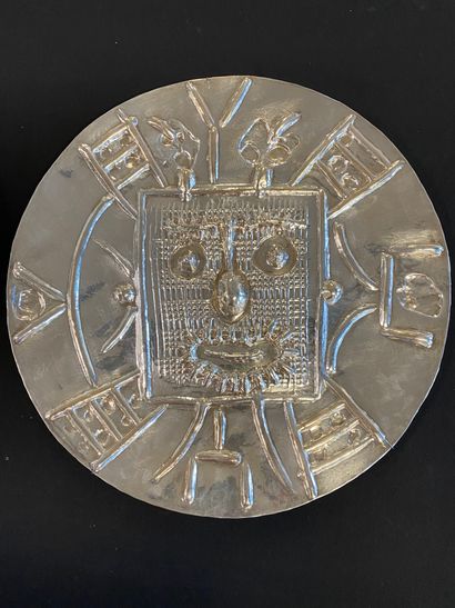Pablo PICASSO (1881-1973) 
Pablo PICASSO (1881-1973)

Set of three silver dishes...