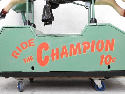 null Cheval d’arcade « bally ride the champion »

USA, 1953.

Cheval en métal peint...