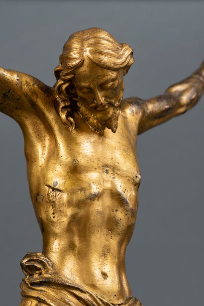 null Italie, Rome, fin du XVI° siècle Christ en croix

Bronze doré

H 42 cm



Provenance...