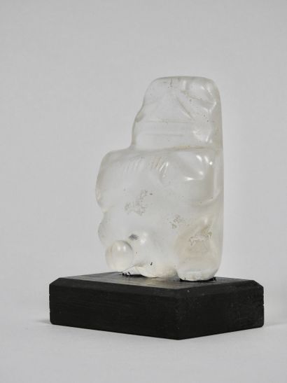 null Calima or later culture Male fertility idol Hyaline rock crystal

H 8,5 cm