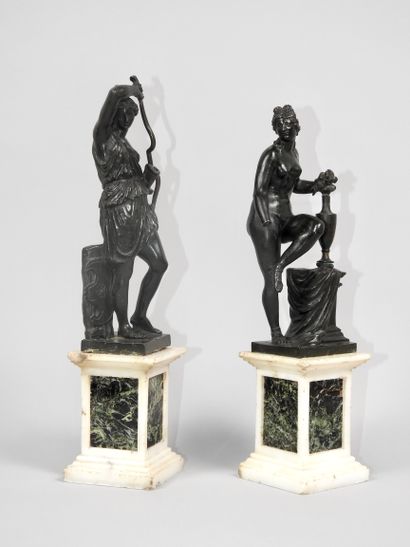 null 
Italy at the end of the 18th century, around the Zoffoli Venus and Diana after...