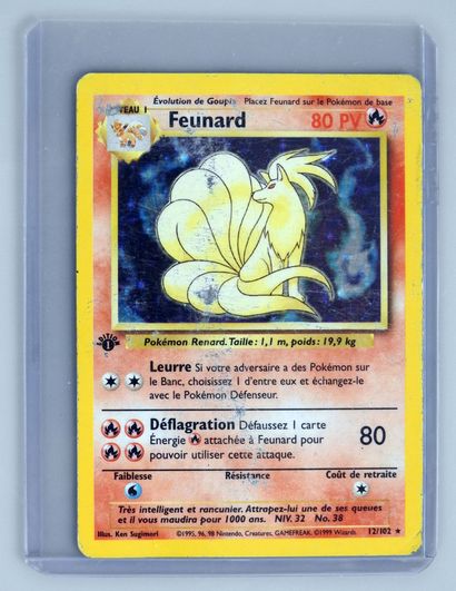 null FEUNARD Ed 1

Wizards Block Basic Set 12/102

Pokemon card with rubbing