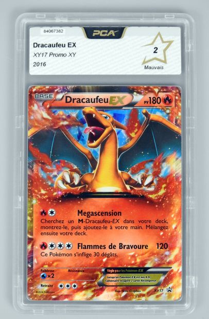 null DRACAUFEU EX

Block XY Promo 17

Pokémon card rated PCA 2/10