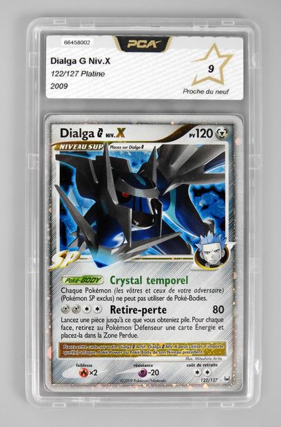 null DIALGA G level X

Platinum Block 122/127

Pokémon card rated PCA 9/10