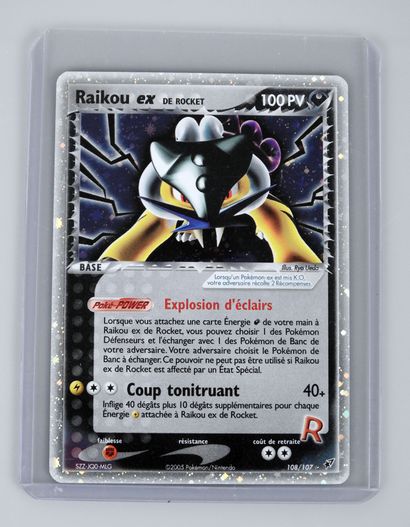 null RAIKOU EX

Bloc Ex déoxys 108/107

Carte pokémon en superbe état