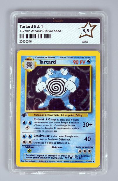 null 
TARTARD Ed 1

Wizards Block Basic Set 13/102

Pokémon card with small rubb...