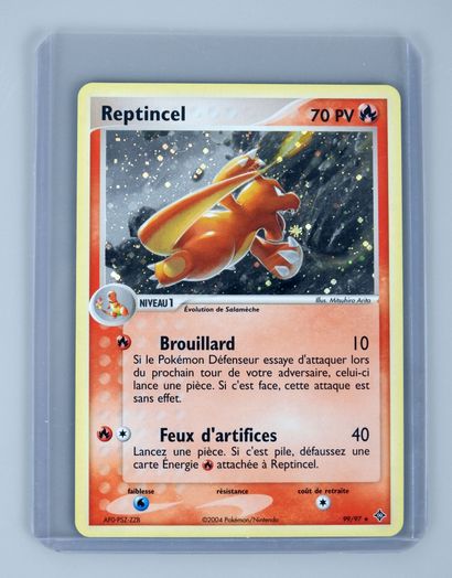 null REPTINCEL

Ex Dragon 99/97 block

Pokemon card in good condition, small white...