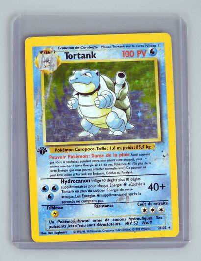 null TORTANK Ed 1

Bloc Wizards Set de base 2/102

Carte pokémon en état moyen, ...