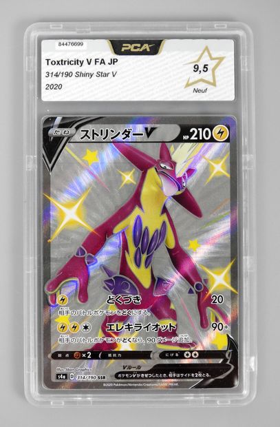 null TOXTRICITY V Full Art

Shiny Star V 314/190 JAP

Pokémon card rated PCA 9.5...