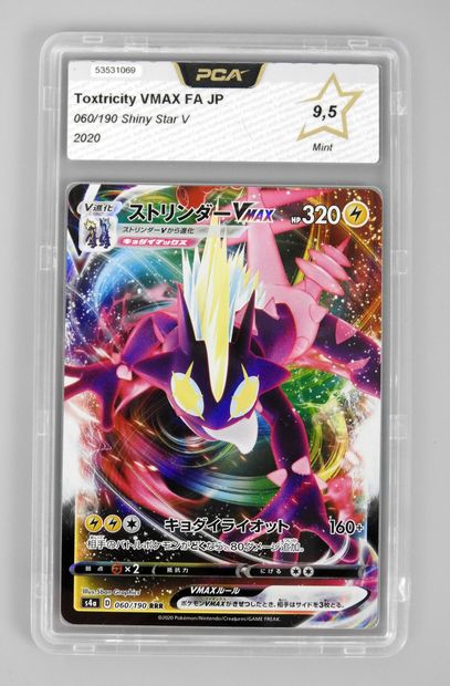 null TOXTRICITY V MAX Full Art

Shiny Star V 60/190 JAP

Pokémon card rated PCA ...