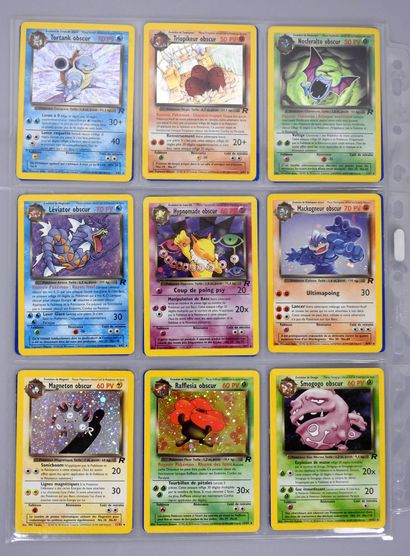 null WIZARDS BLOCK

Set of 32 holo cards, various extensions

Pokemon cards in superb...