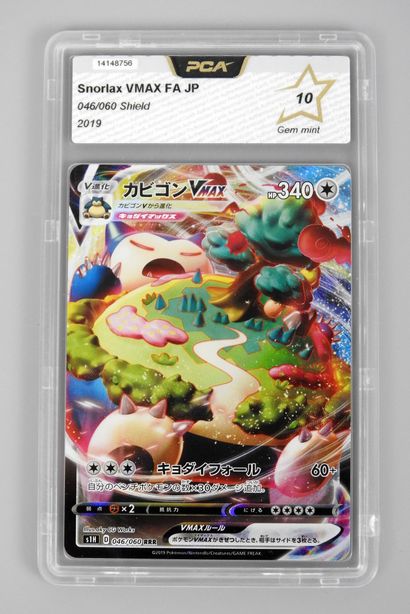 null SNORLAX V MAX Full Art

Shield 46/60 JAP

Pokémon card rated PCA 10/10