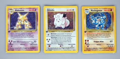 null BASE SET

Wizards block

Set of 3 pokemon cards in edition 1 in good general...