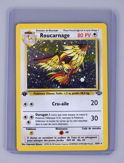 null ROUCARNAGE Ed 1

Wizards Jungle 8/64 block

Pokemon card in great condition
