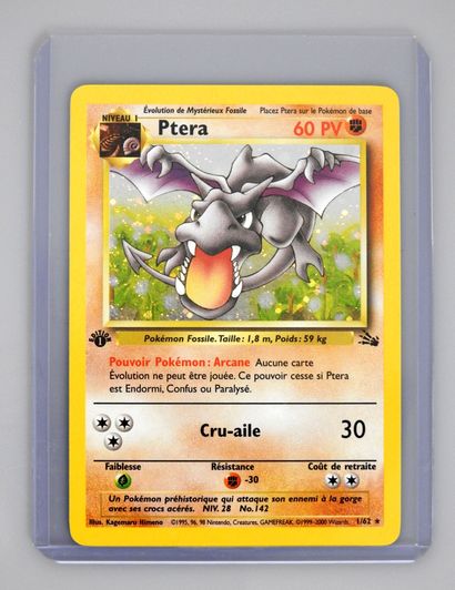 null PTERA Ed 1

Wizards Fossil Block 1/62

Pokemon card in superb condition