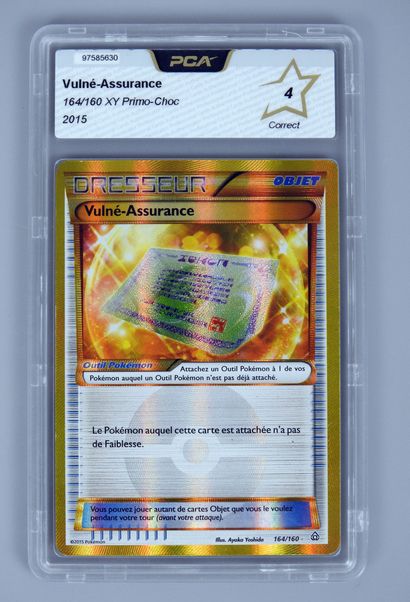 null VULNE INSURANCE

XY Primo Shock Block 164/160

Pokémon card rated PCA 4/10