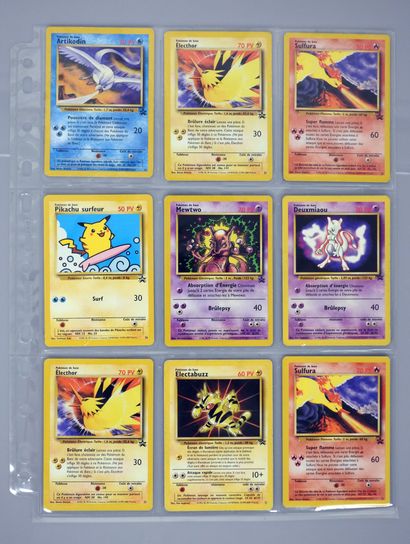 null BLOCK WIZARDS

Set of 9 promo cards

Pokemon cards in very good condition (Electabuzz...