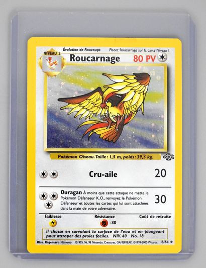 null 
ROUCARNAGE 





Wizards Jungle 8/64 block





Pokemon card in great cond...