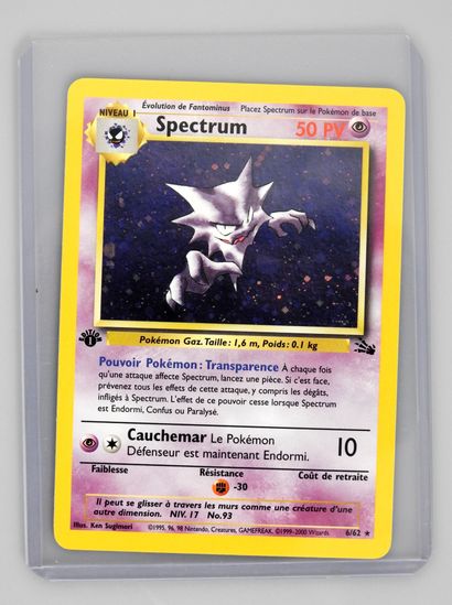 null SPECTRUM Ed 1

Wizards Fossil Block 6/62

Pokemon card in great condition