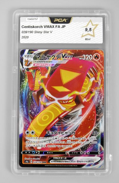 null CENTISKORCH V Max Full Art

Shiny Star V 28/90 JAP

Pokémon card rated PCA ...