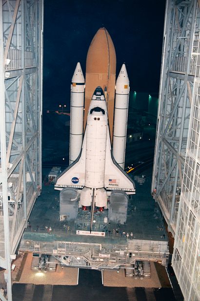 NASA NASA. For the first time in the history of the space shuttle, an entire space...